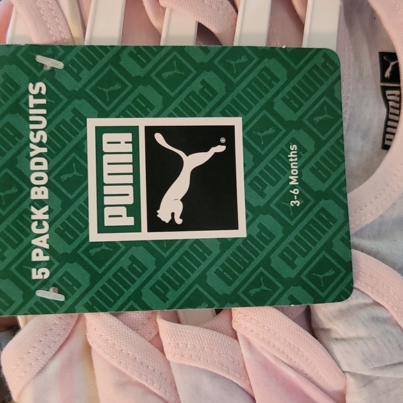 5 Pack Puma Bodysuits 3-6 months - Picture 8 of 8